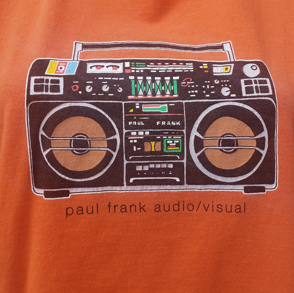 Vintage Paul Frank Boom Box tshirt Size L